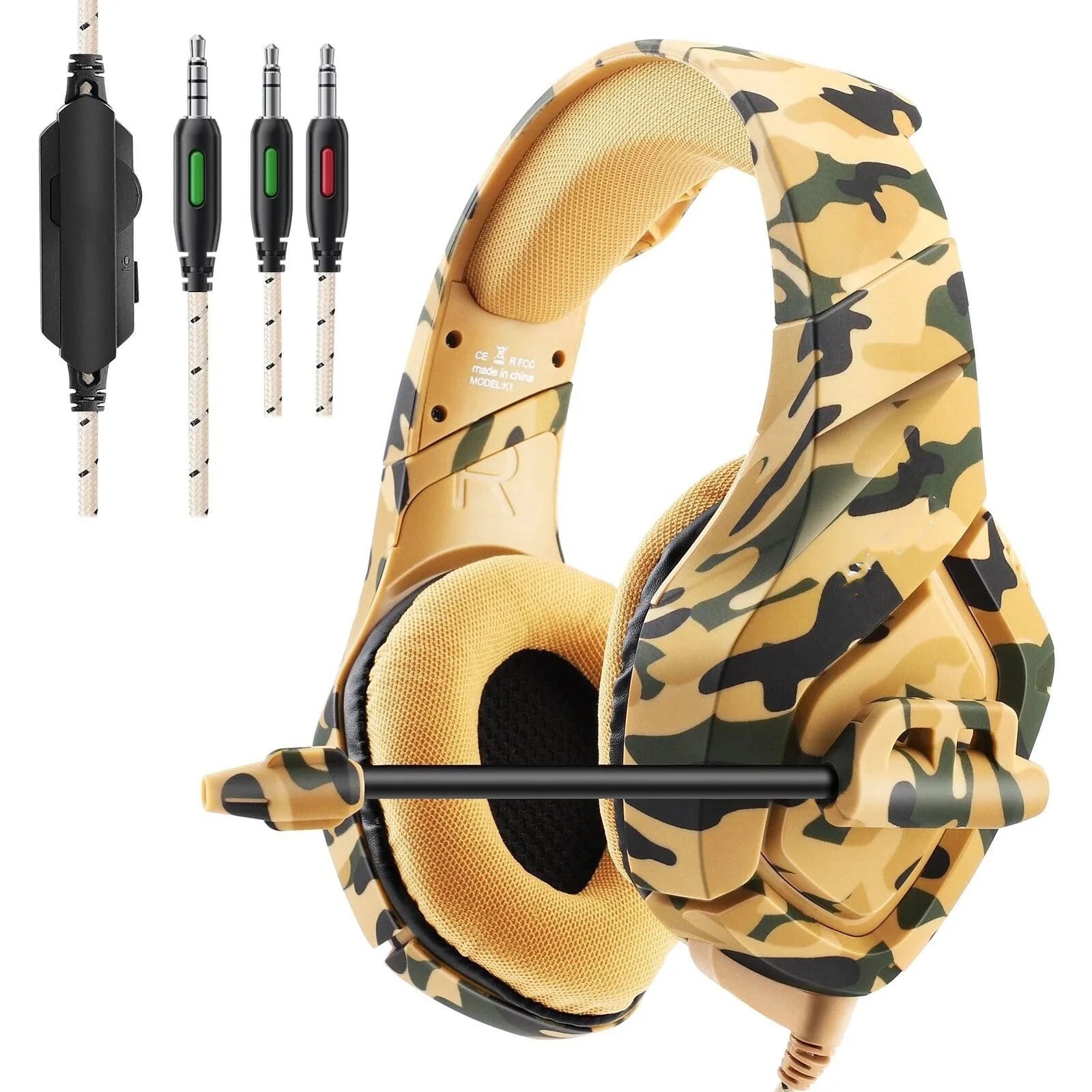 Audifonos Gamer con Microfono Para PS4 Xbox PC Nintendo Switch Conector 3.5 mm