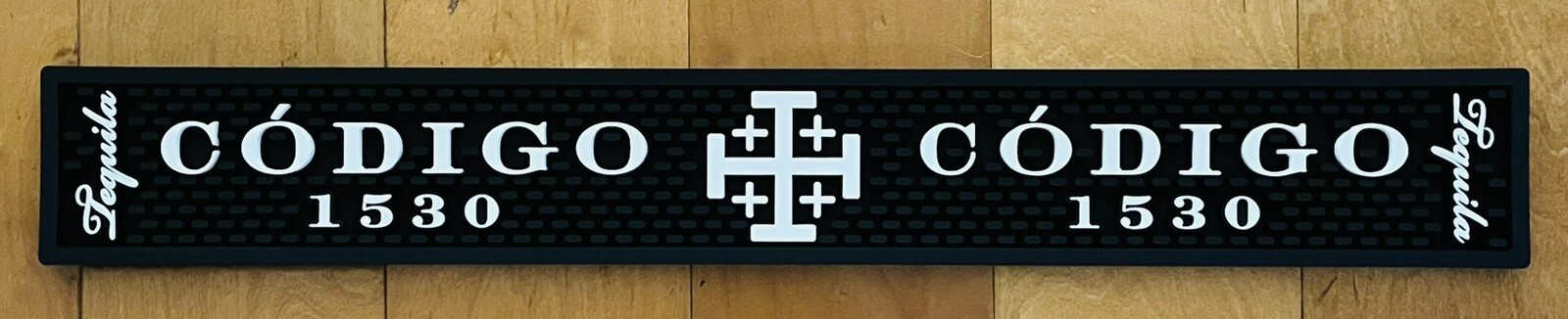 Codigo Tequila Rubber Rail Runner Spill Bar Mat Coaster Brand New Barware
