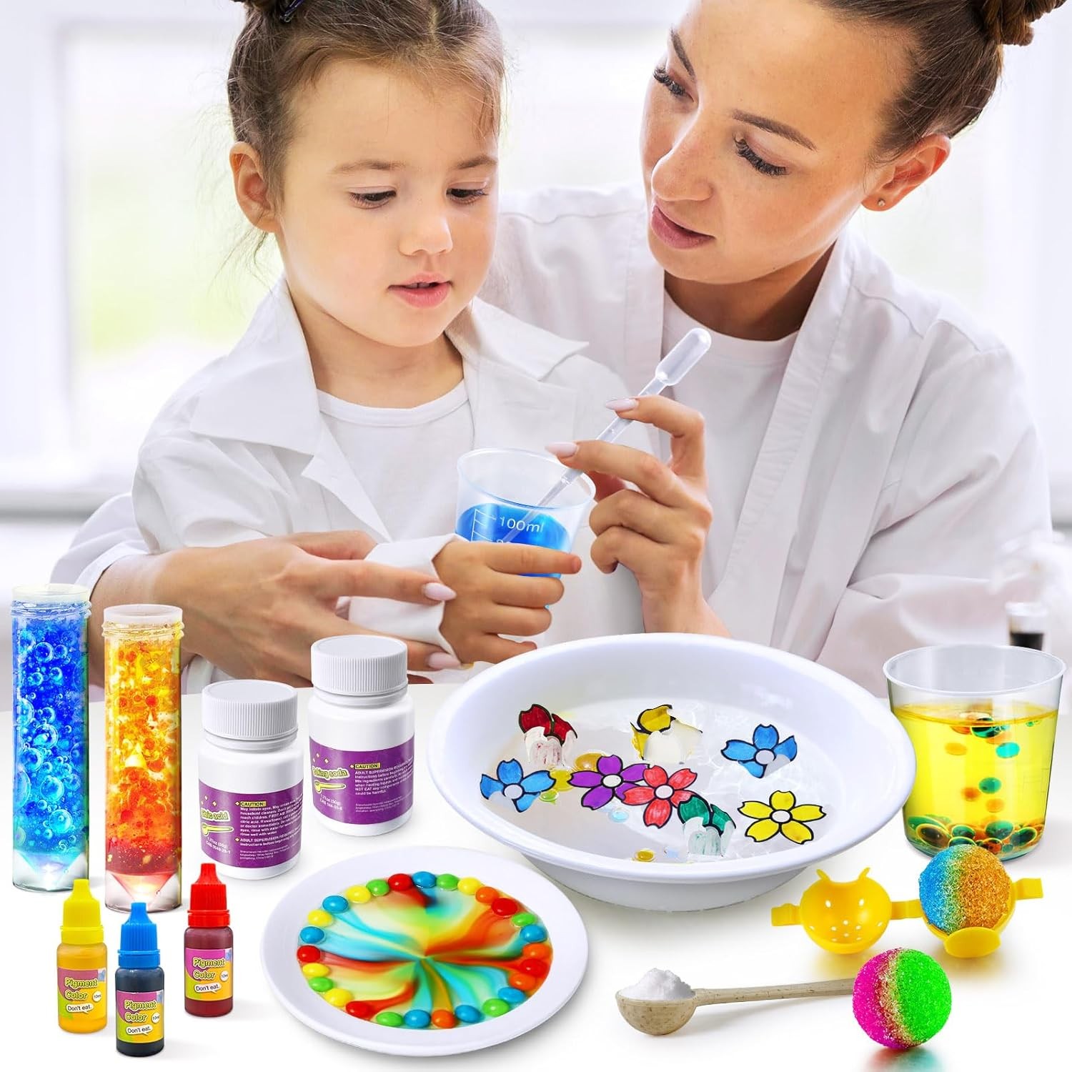 70+ Science Lab Experiments Kit - Kids STEM Activities Educational Scientist Toy
