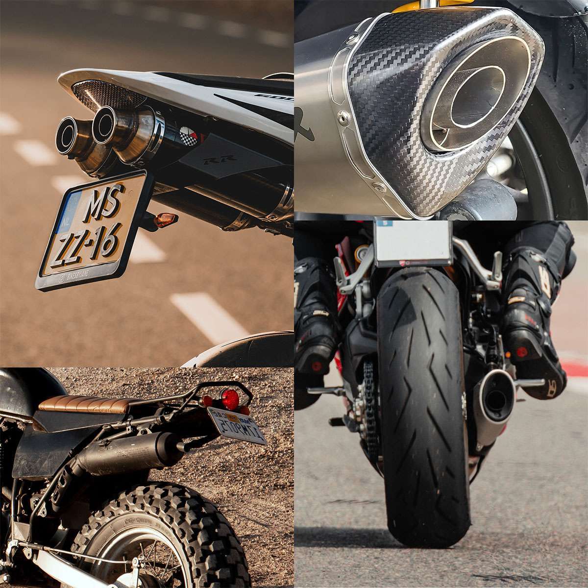 Universal Motorcycle 51MM Can Exhaust Muffler Insert Baffle DB Killer Silencer