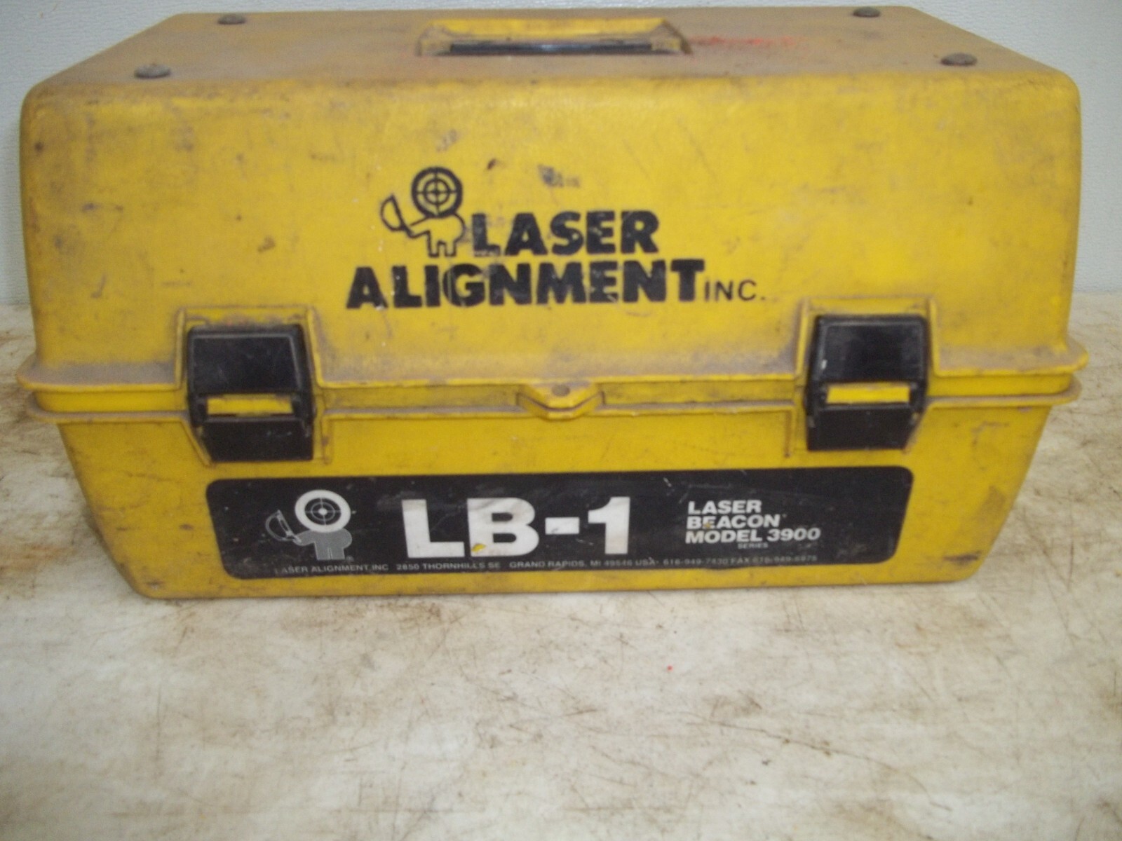 LASER ALIGNMENT LASER BEACON LB-1 MODEL 3900 USA MADE SOLD AS-IS FOR PARTS