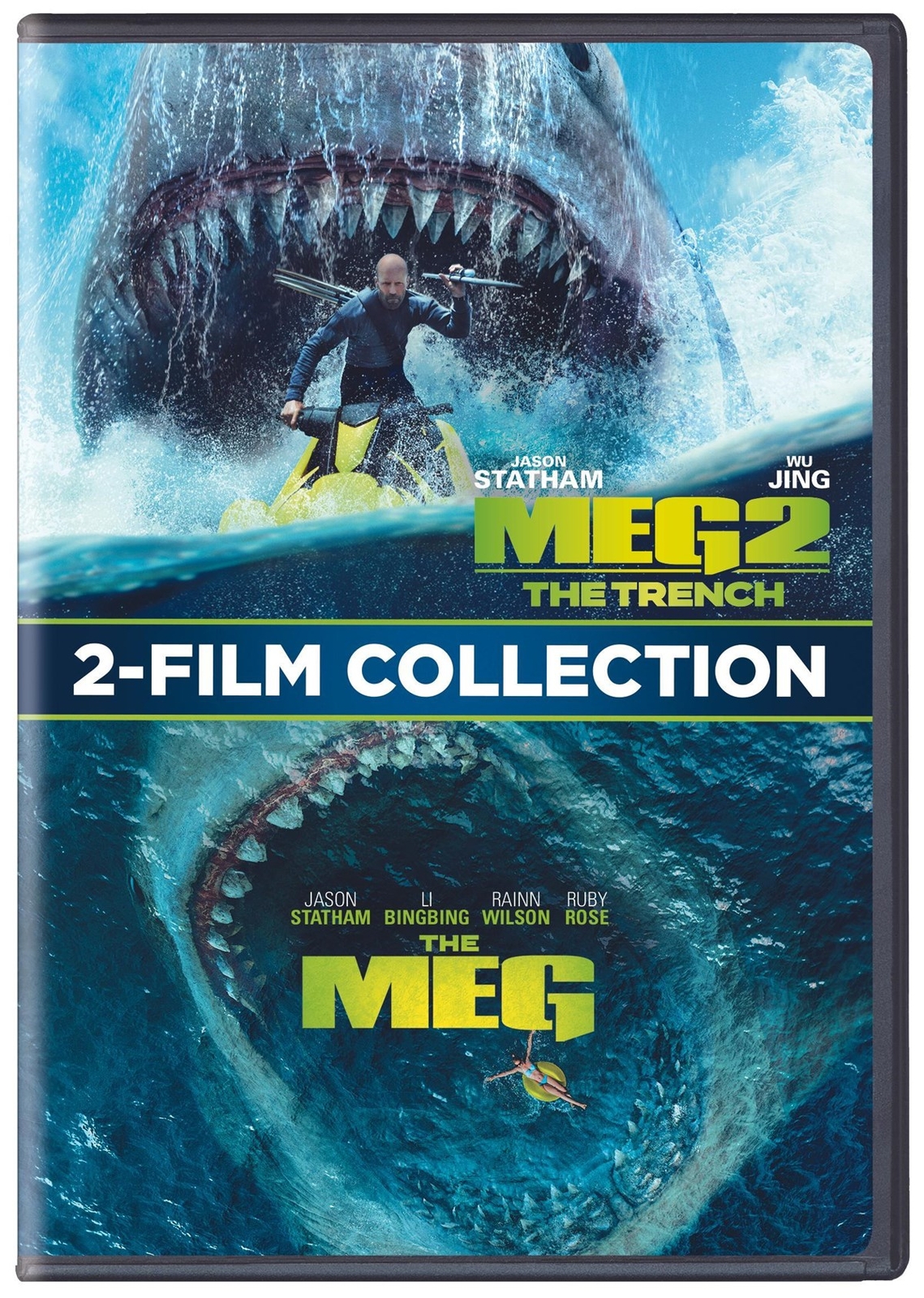 The Meg / The Meg 2 DVD NEW