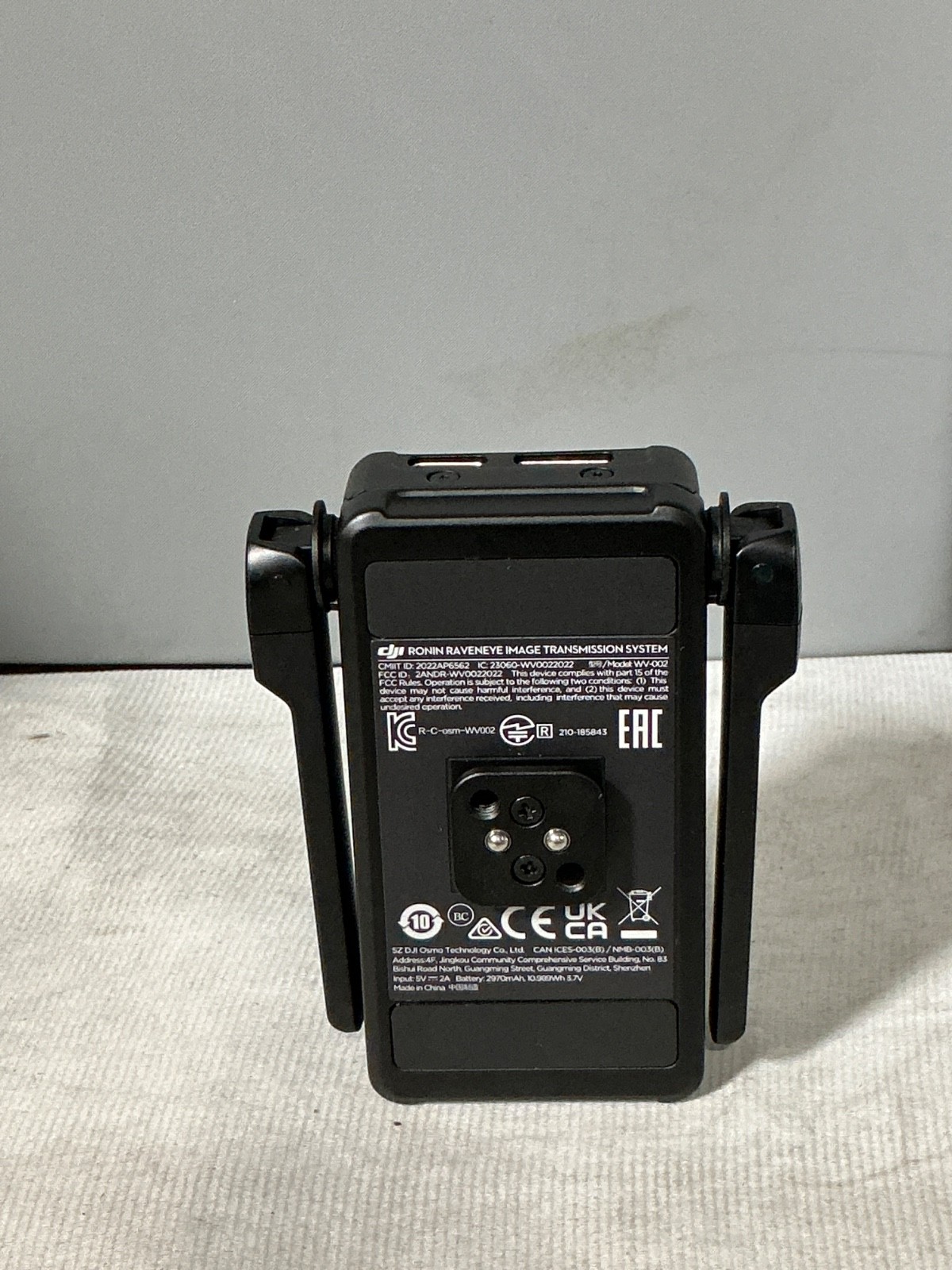 +DJI Ronin Raveneye Wireless Video Transmitter System Model: WV-002