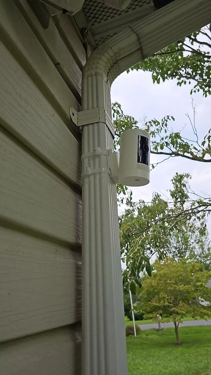 Ring Stick Up Security Camera Mount Bracket for Tree, Pole, Gutter, Wall, Siding