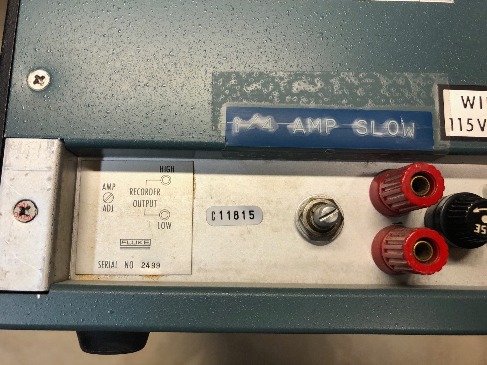 Fluke 887AB AC/DC Differential VoltMeter, For Repair