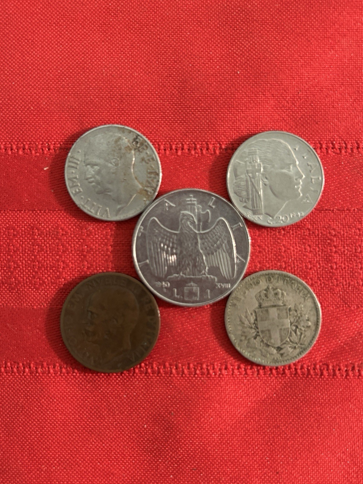 WW2/WWII Italian Coin Set