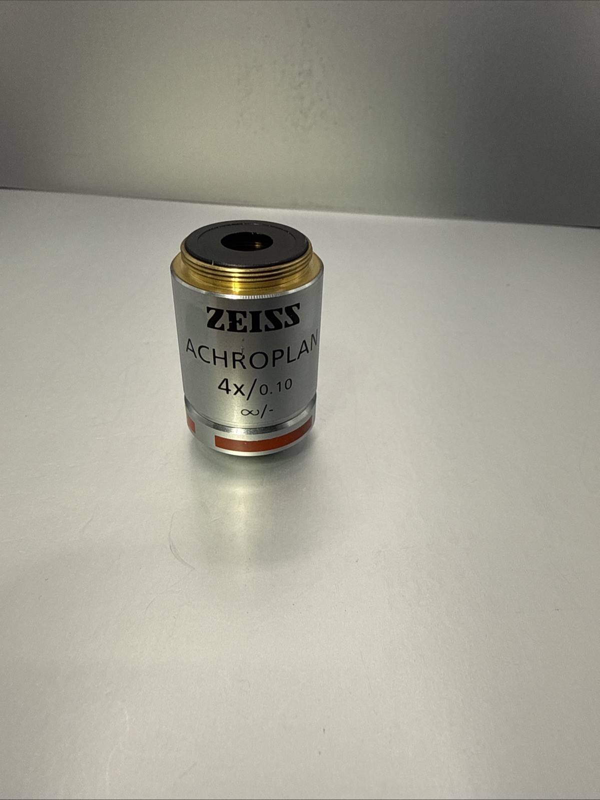 Zeiss Achroplan 4x/0.10 ∞/- Microscope Objective 44 00 20