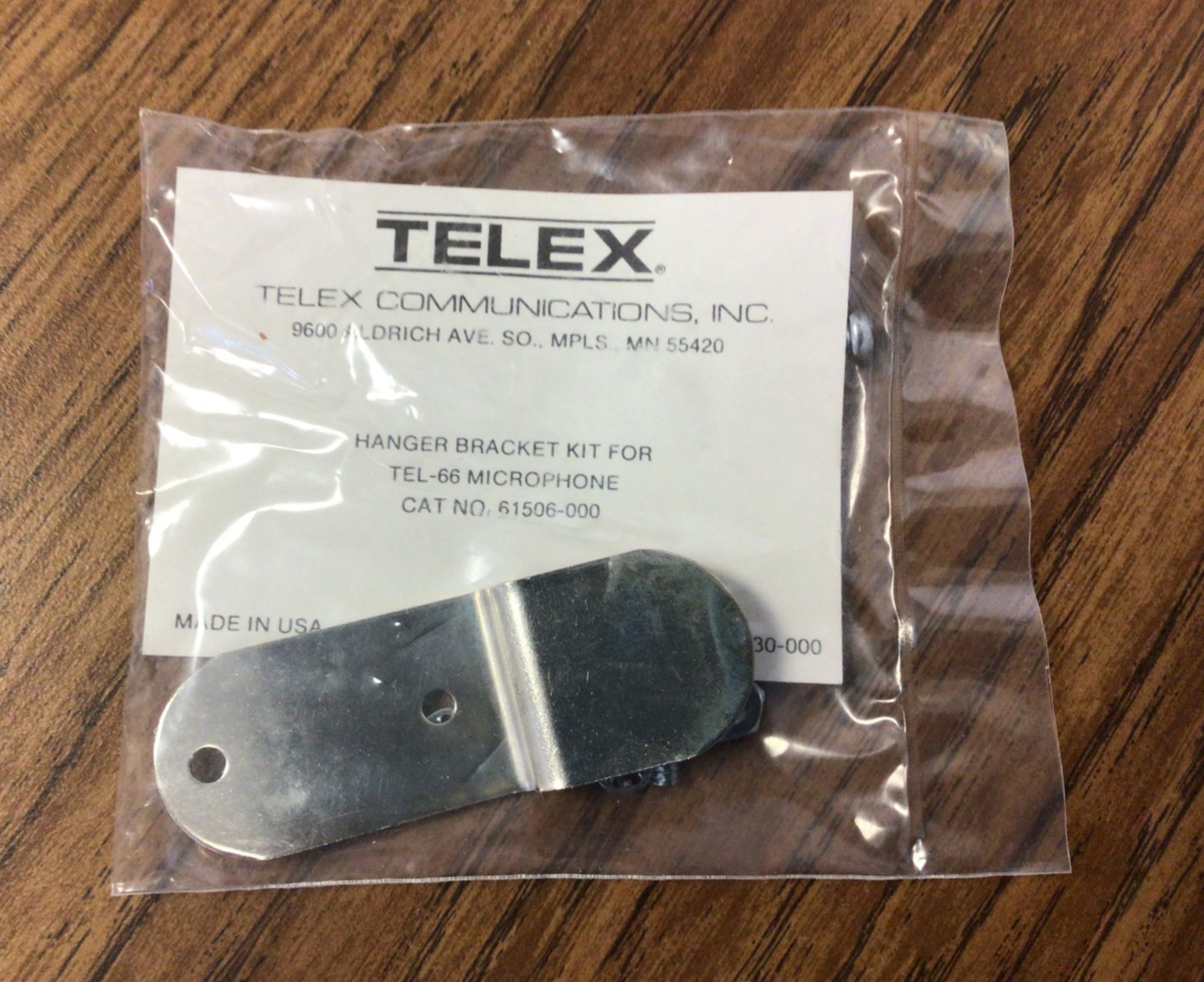 Telex 66TRA Handheld Microphone Cat. No. 60837-008