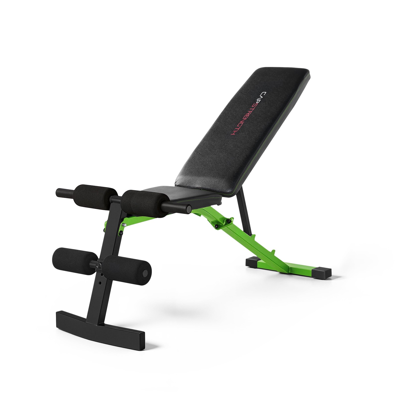 Strength Adjustable FID Weight Bench (600 Lb Weight acity), Green