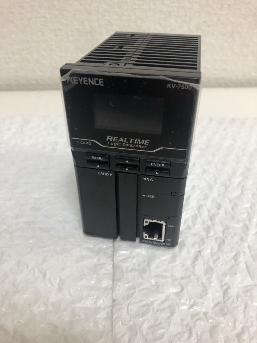 KEYENCE KV-7500 PLC Programmable Controller 2023 MFR Guaranteed USED