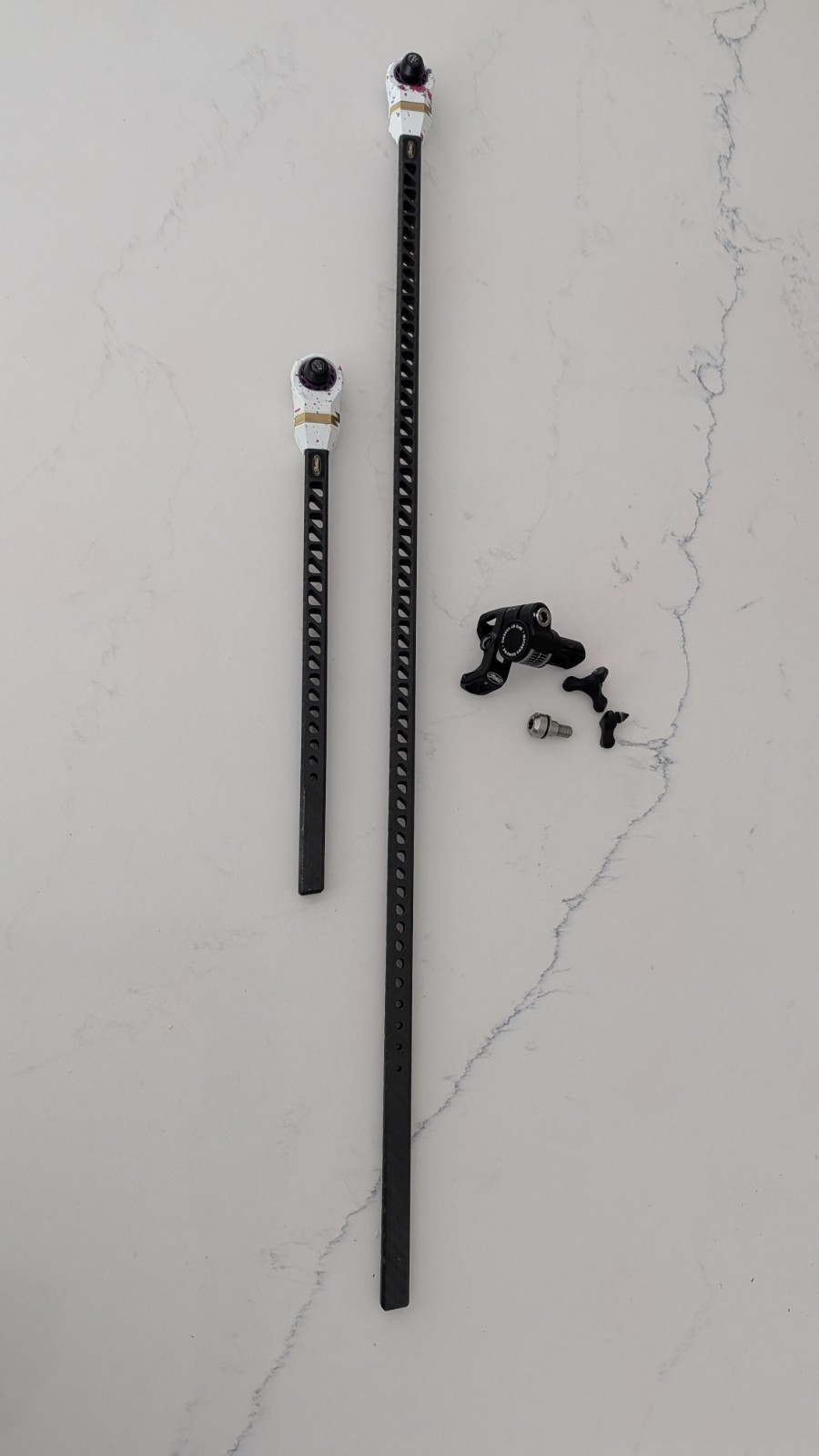 Mathews Bridge-Lock Stabilizer Set 30" 12" + Adjustable V-Bar Compound Archery