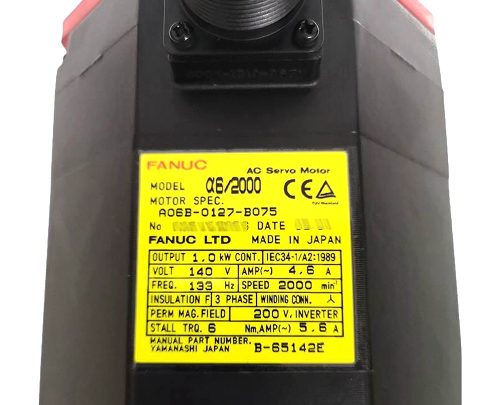 NEW Fanuc A06B-0127-B075 Servo Motor