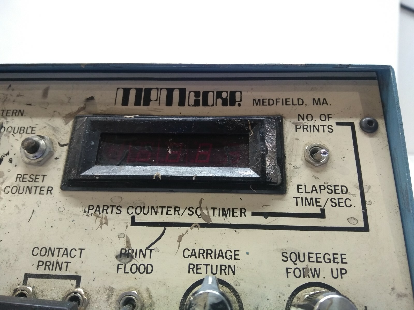 MPM Corp PCB Screen Printing Control Unit 115V, 3A