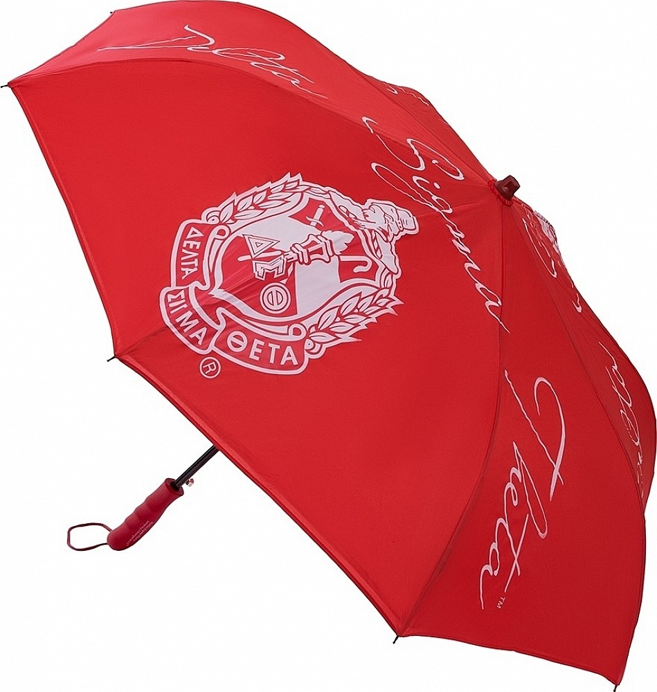 Delta Sigma Theta Large Inverted Umbrella [Red]
