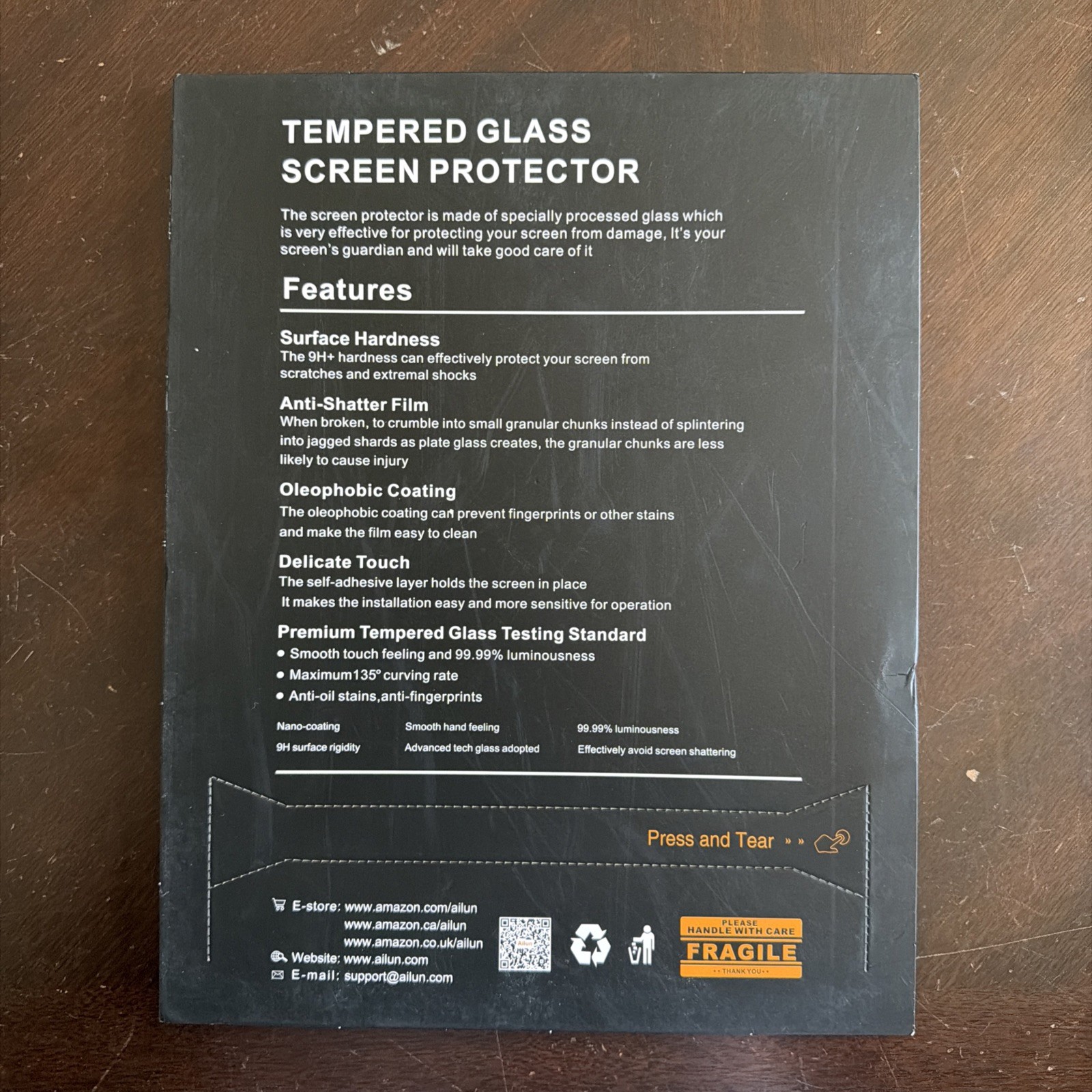 Ailun 2 Pack Screen Protector iPad Pro 12.9 Inch Display 2022 & 2021 & 2020