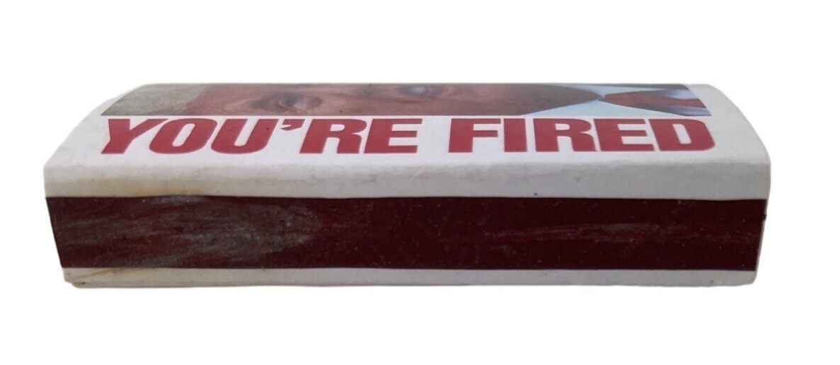 Donald Trump You're Fired Matchbox Matches Mike 2020 Mike will get it Done
