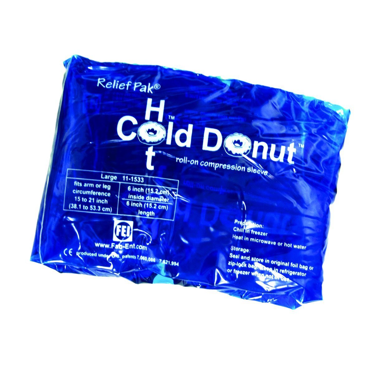 Relief Pack Cold Hot Donut Injury Therapy Heat Ice Sport Surgery Compression