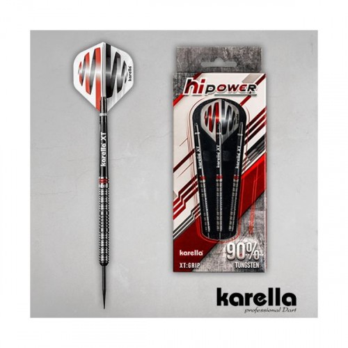 Steeldart - Karella - Hipower - 22G - Black - 90% Tungsten