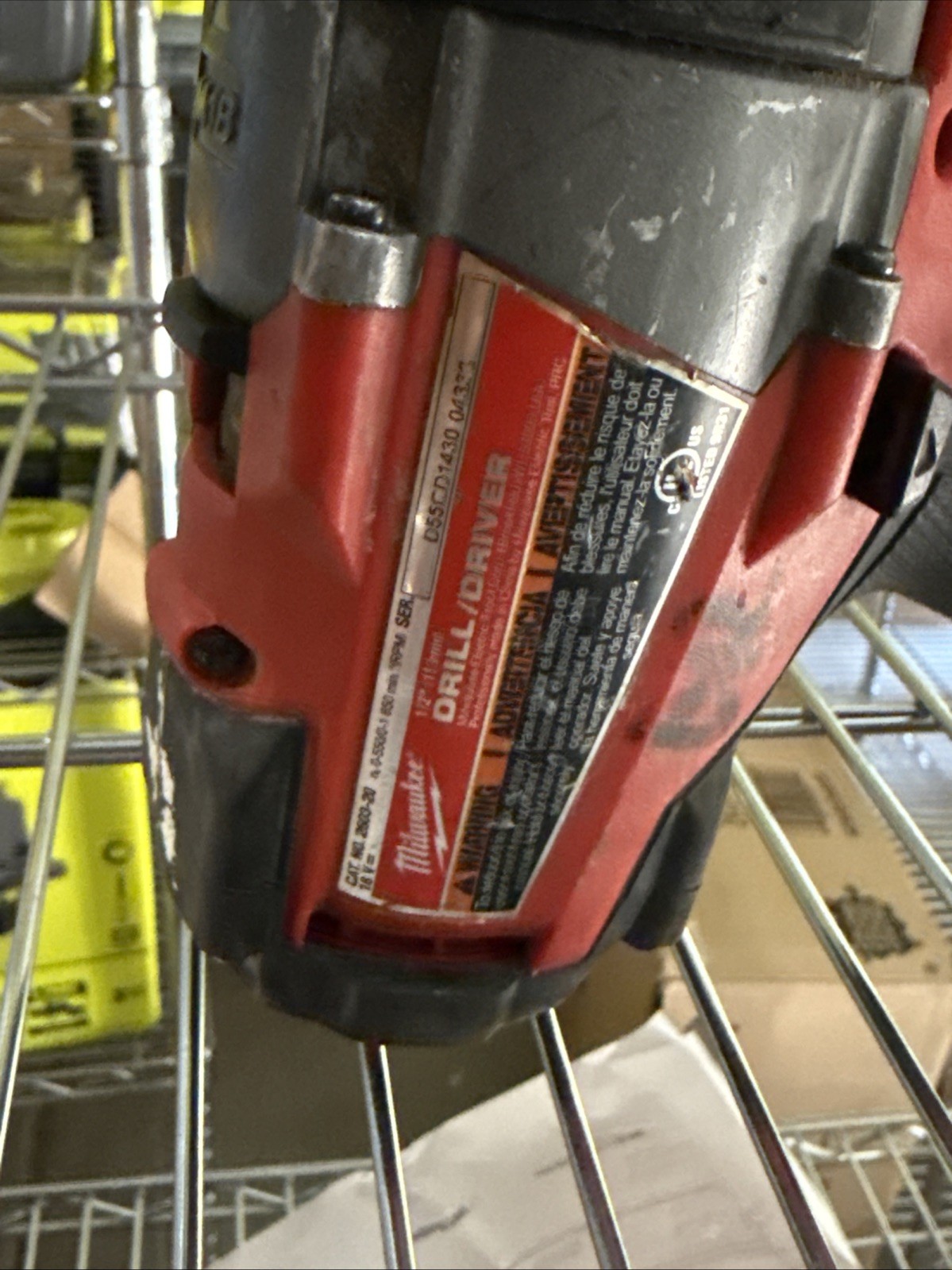 milwaukee 2603-20 Drill driver D72