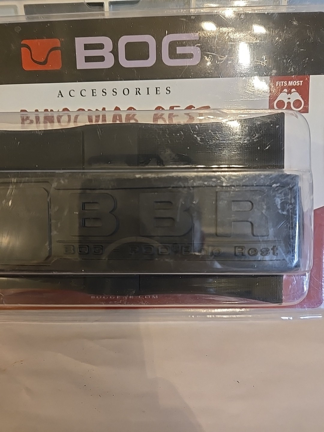 BOG BBR Binocular Rest with Lightweight Design and Adjustable Strap for Securing