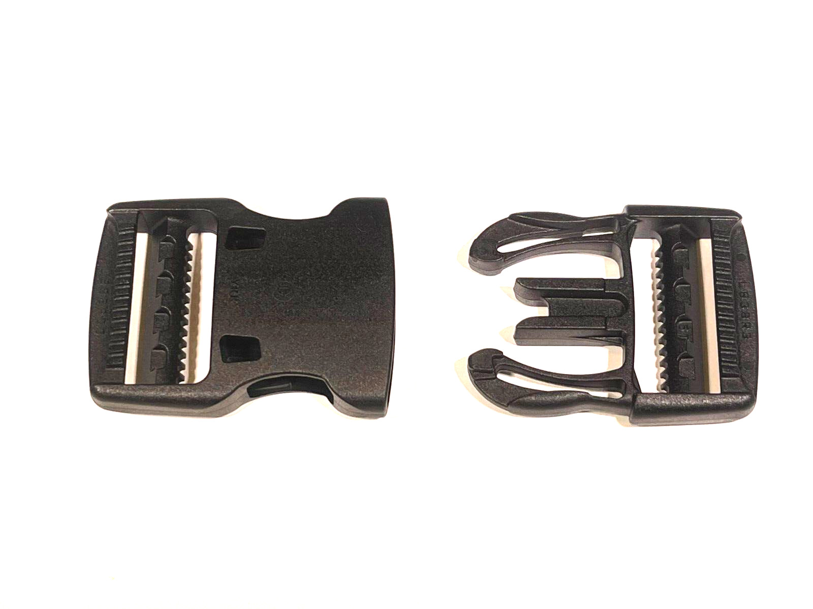(LOT OF 10 SETS) YKK 1.5" DUAL ADJUSTMENT ACETAL QUICK SIDE RELEASE BUCKLES