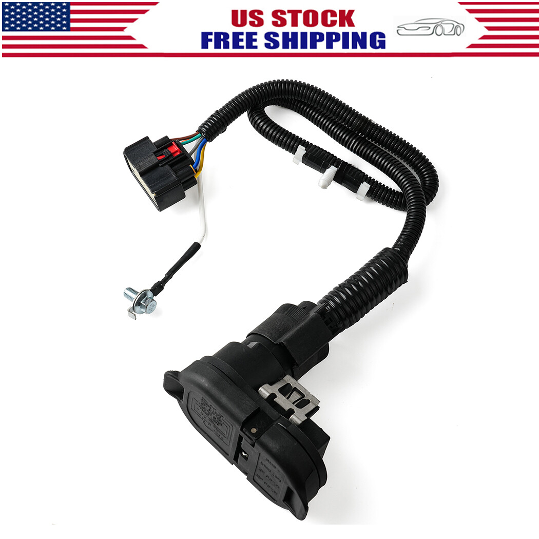 Rear Bumper Trailer Tow Harness Kit For 2009-2014 Ford F-150 9L3Z-15A416-A