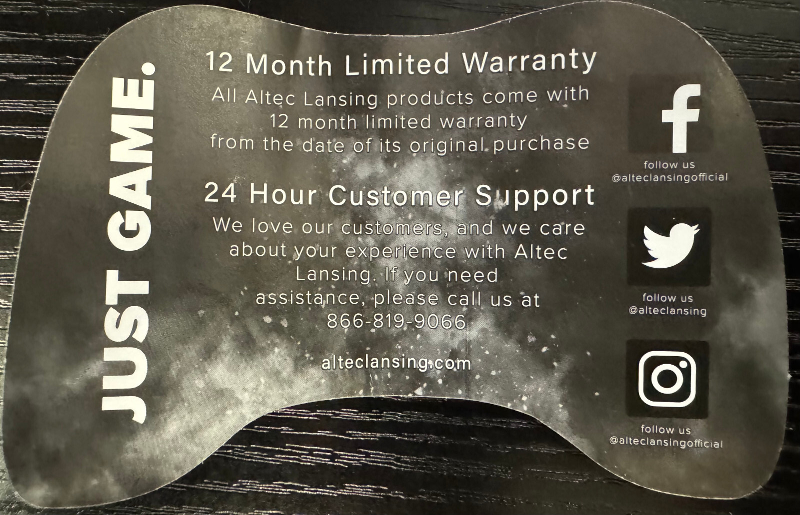 Altec Lansing "Battlegrounds Slide" Mobile Device Gaming Controller