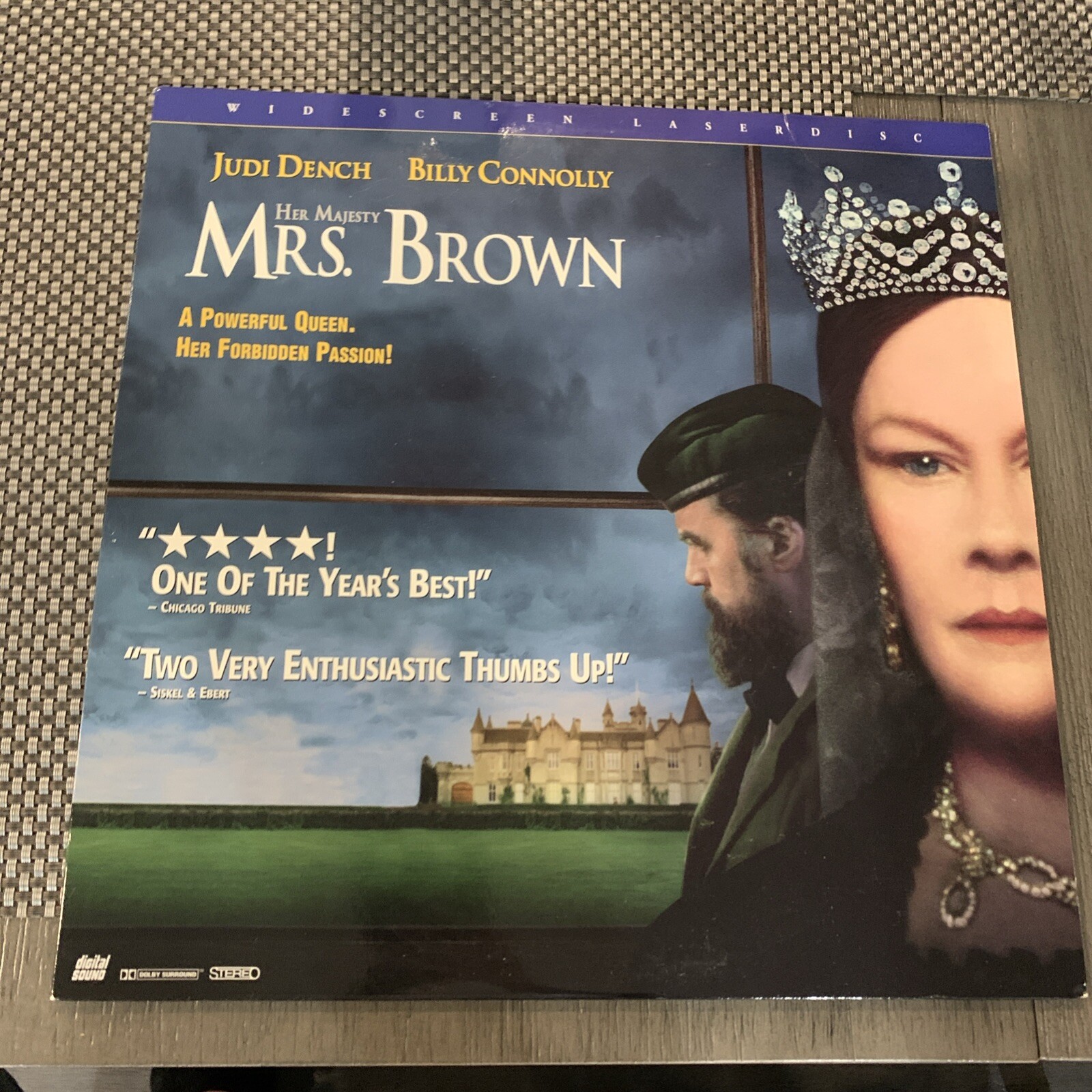 Her Majesty Mrs. Brown Judi Dench LaserDisc