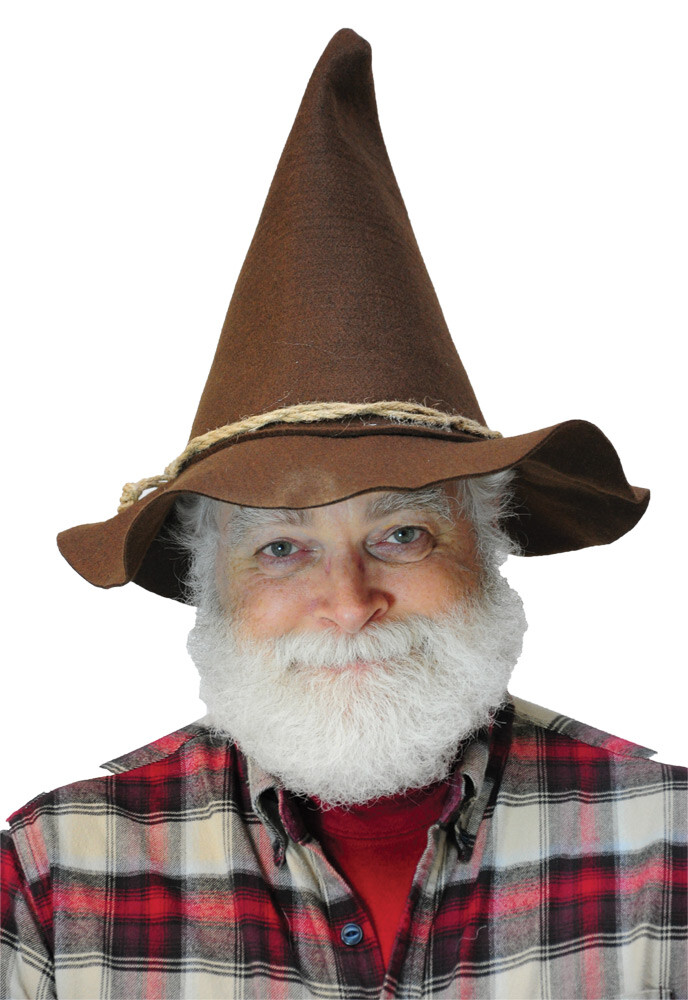 Scarecrow Hat W/Rope Band Brown - Jacobson Hat Company