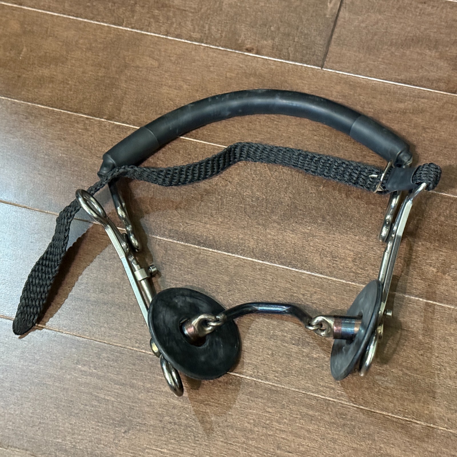 Used Trust Wide Port Hackamore Combination Bit for Horses