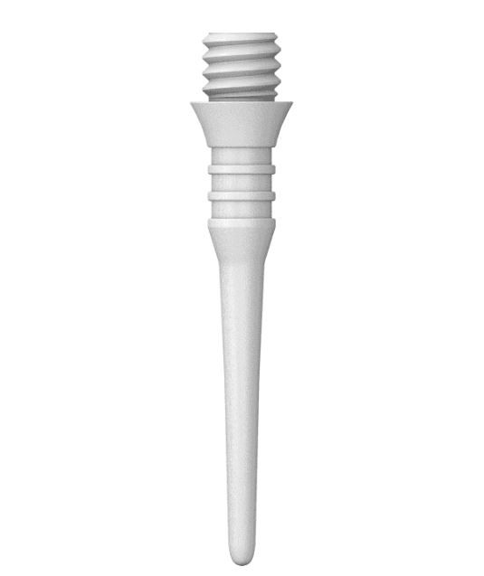 Mission Titan Pro Points White 50 Pieces Dart Tips