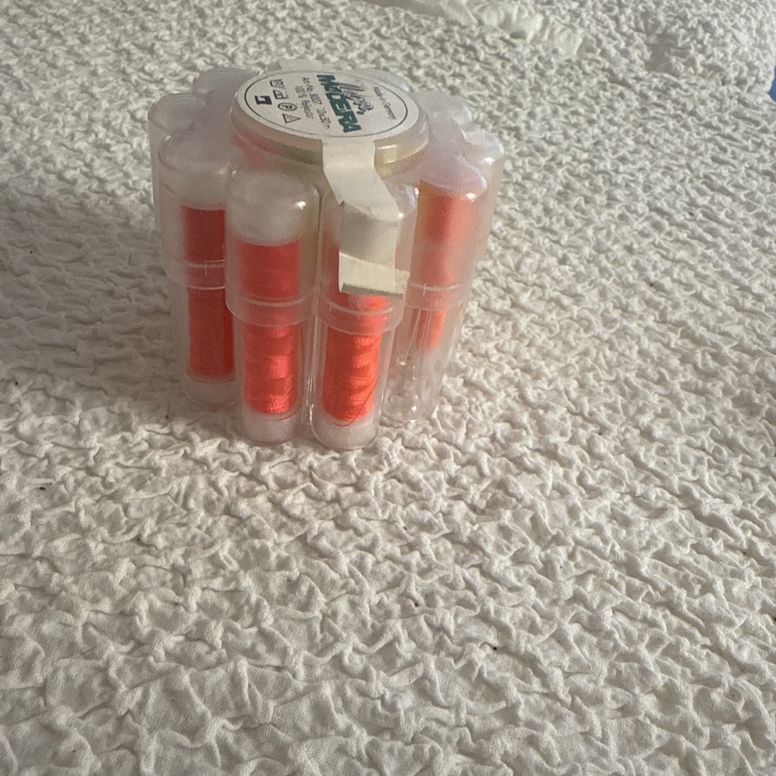 Madeira Neon Polyester Thread 9 (missing 1) Spools Set 50M Each