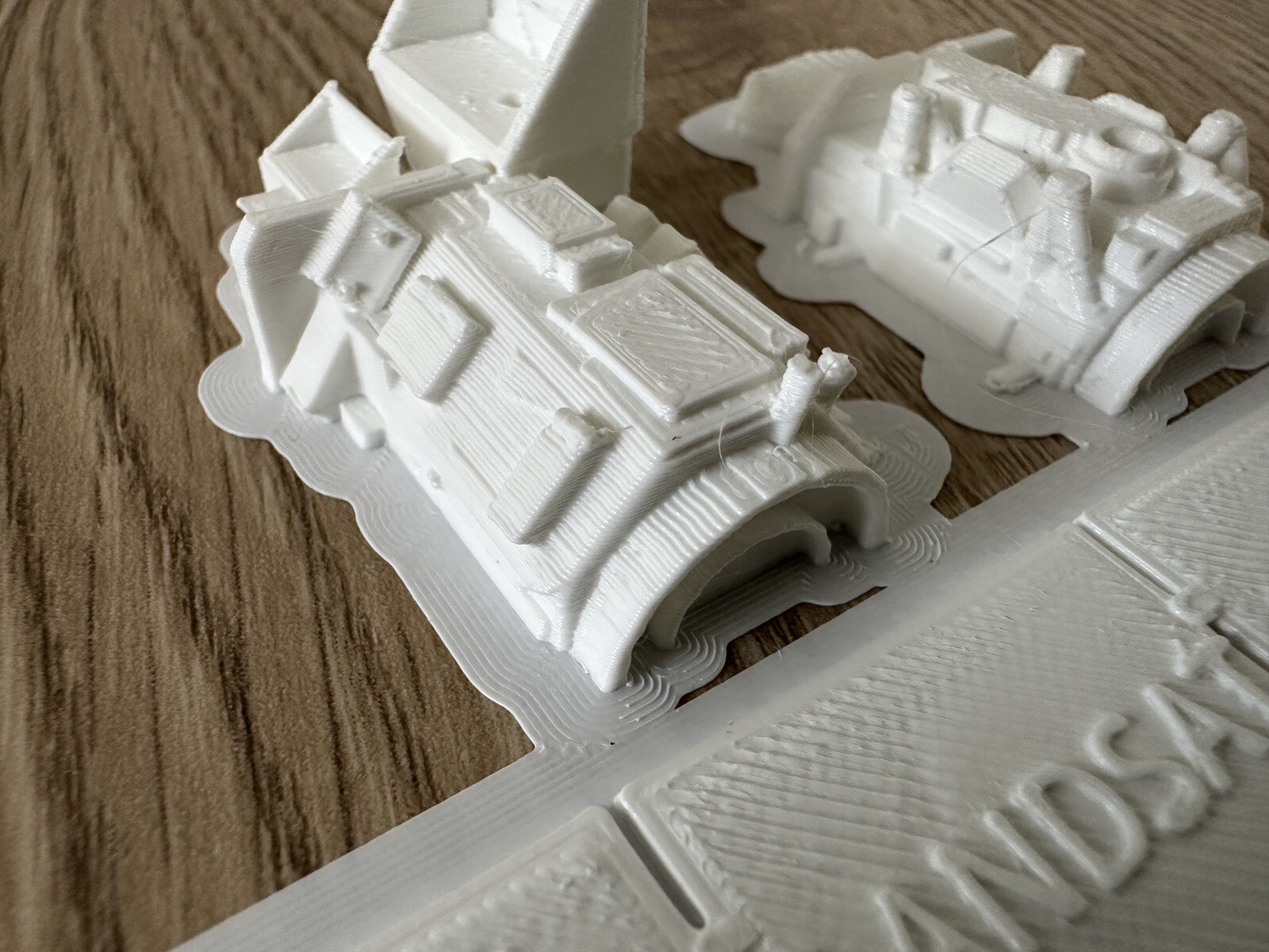 3d printed Landsat 9 satellite, 1:36