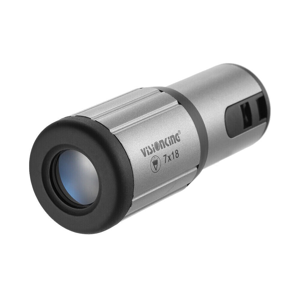 Visionking 7x18 Mini Close Focus Monocular Compact Portable Telescope SpyScope