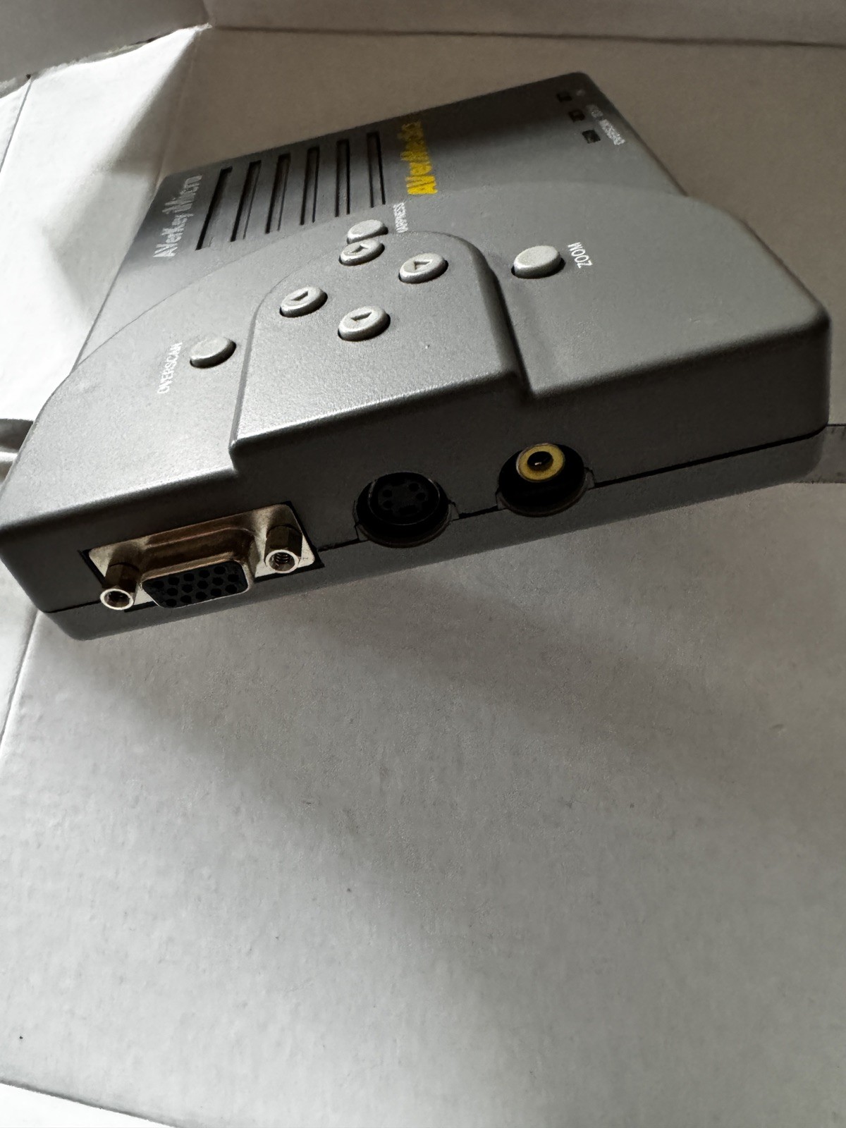 AVerMedia AVerKey iMicro VGA Video Scan Converter Gray no Power Supply Cables