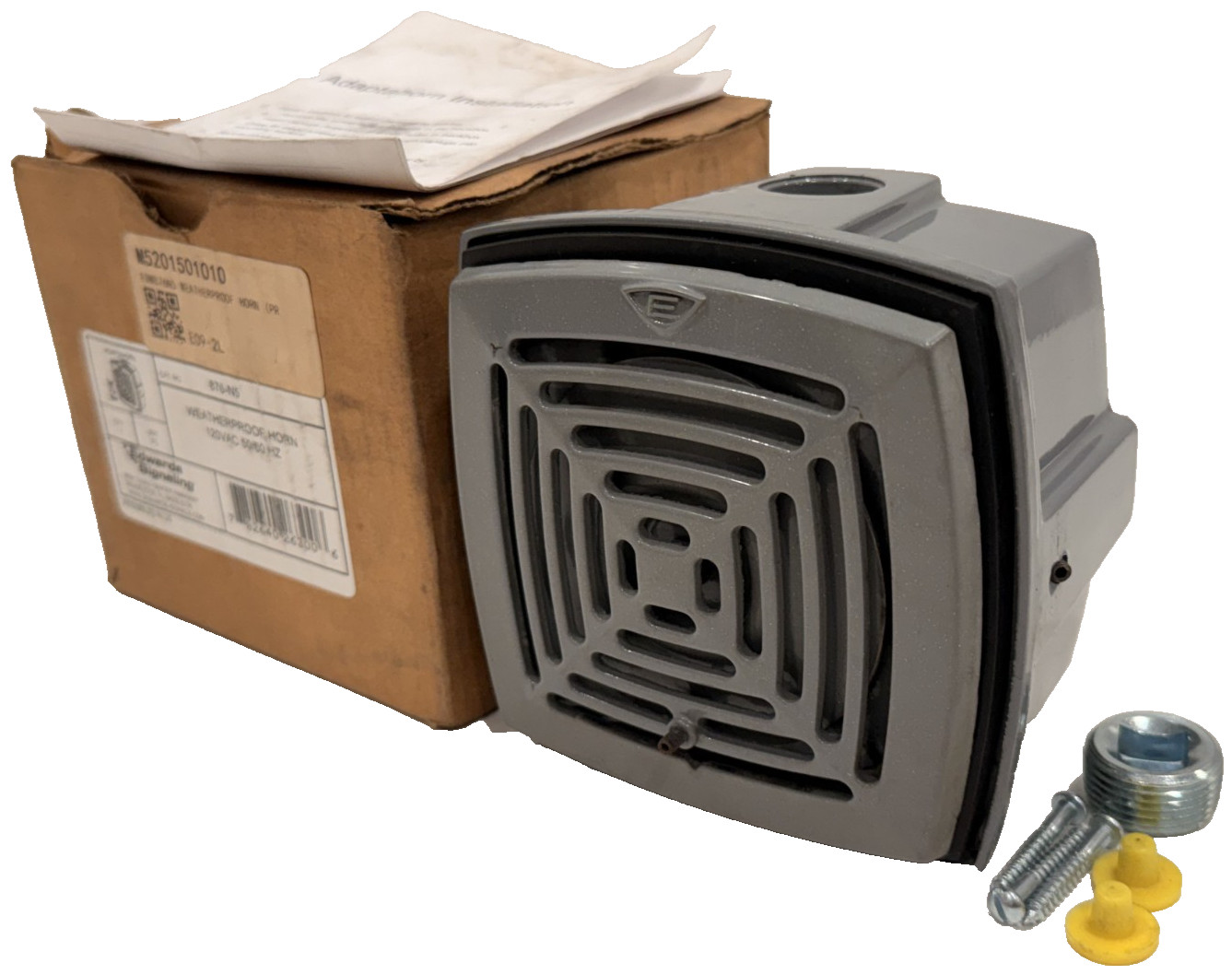 NEW EDWARDS SIGNALING 876-N5 WEATHERPROOF HORN 120VAC 50/60HZ 876N5