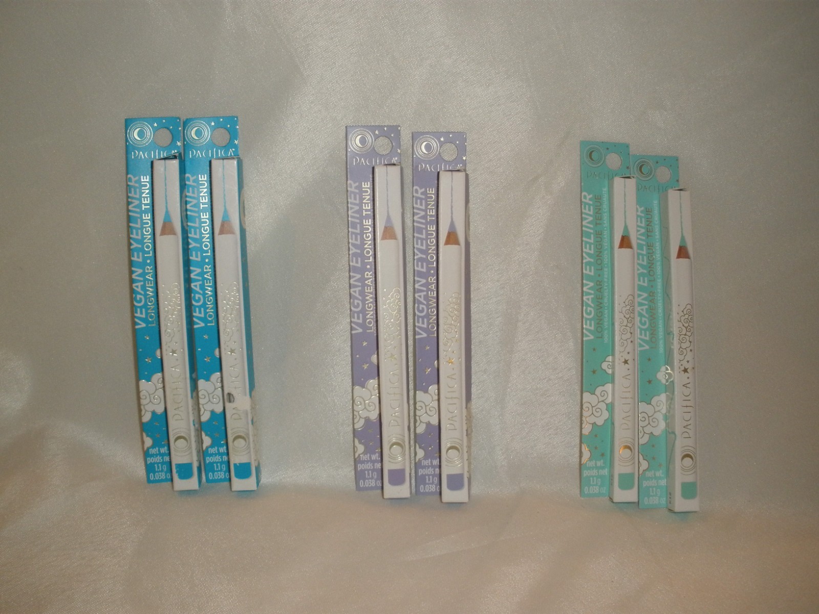New Lot of 2 Pacifica Longwear Vegan Eyeliner Choose Your Shade *Read*