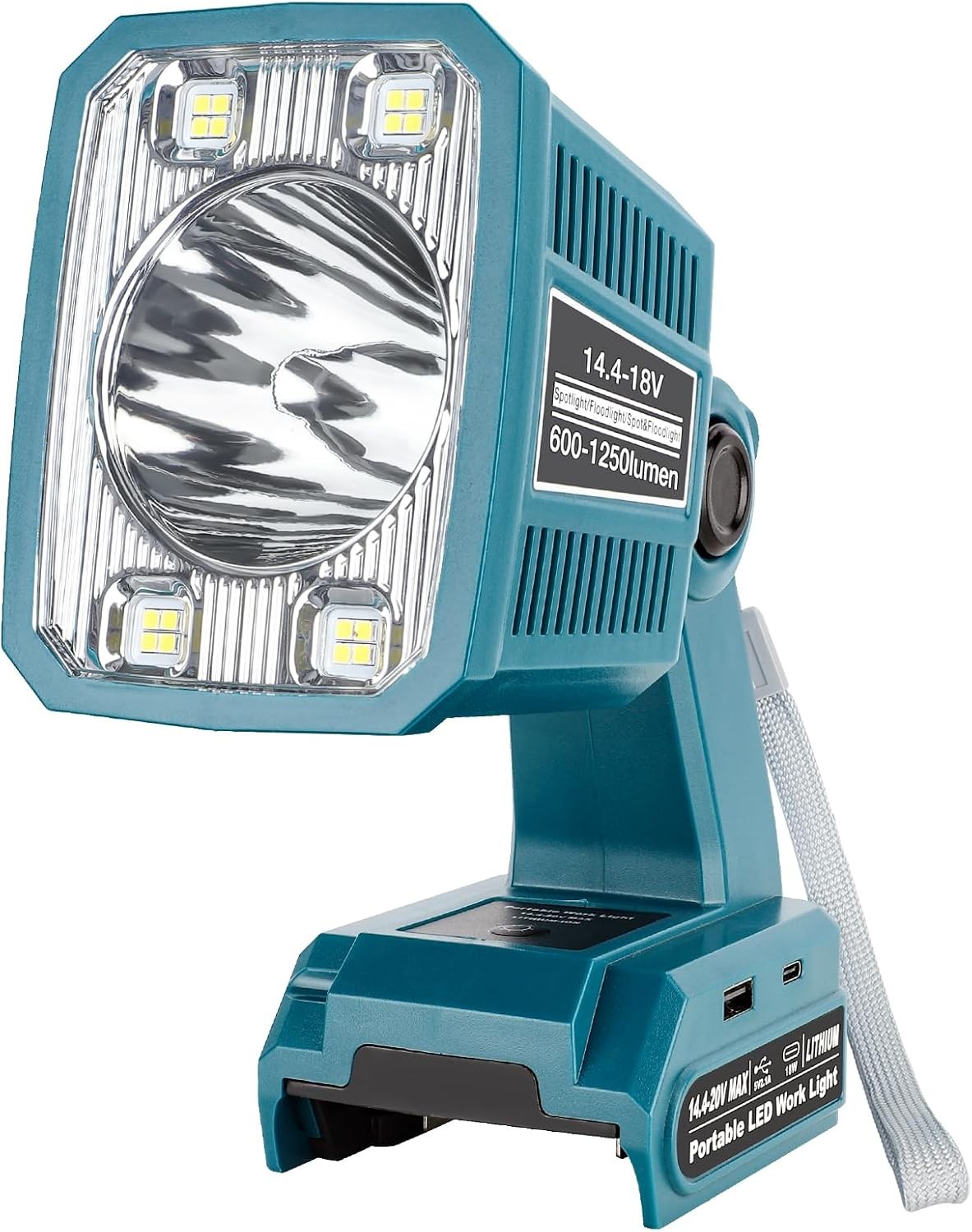 LED Flashlight for Makita 18v LXT Battery 18W LED Work Light LED Battery Light