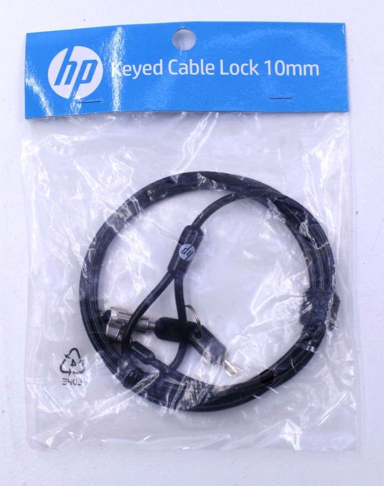 New HP Security Keyed Cable Lock T1A62AA