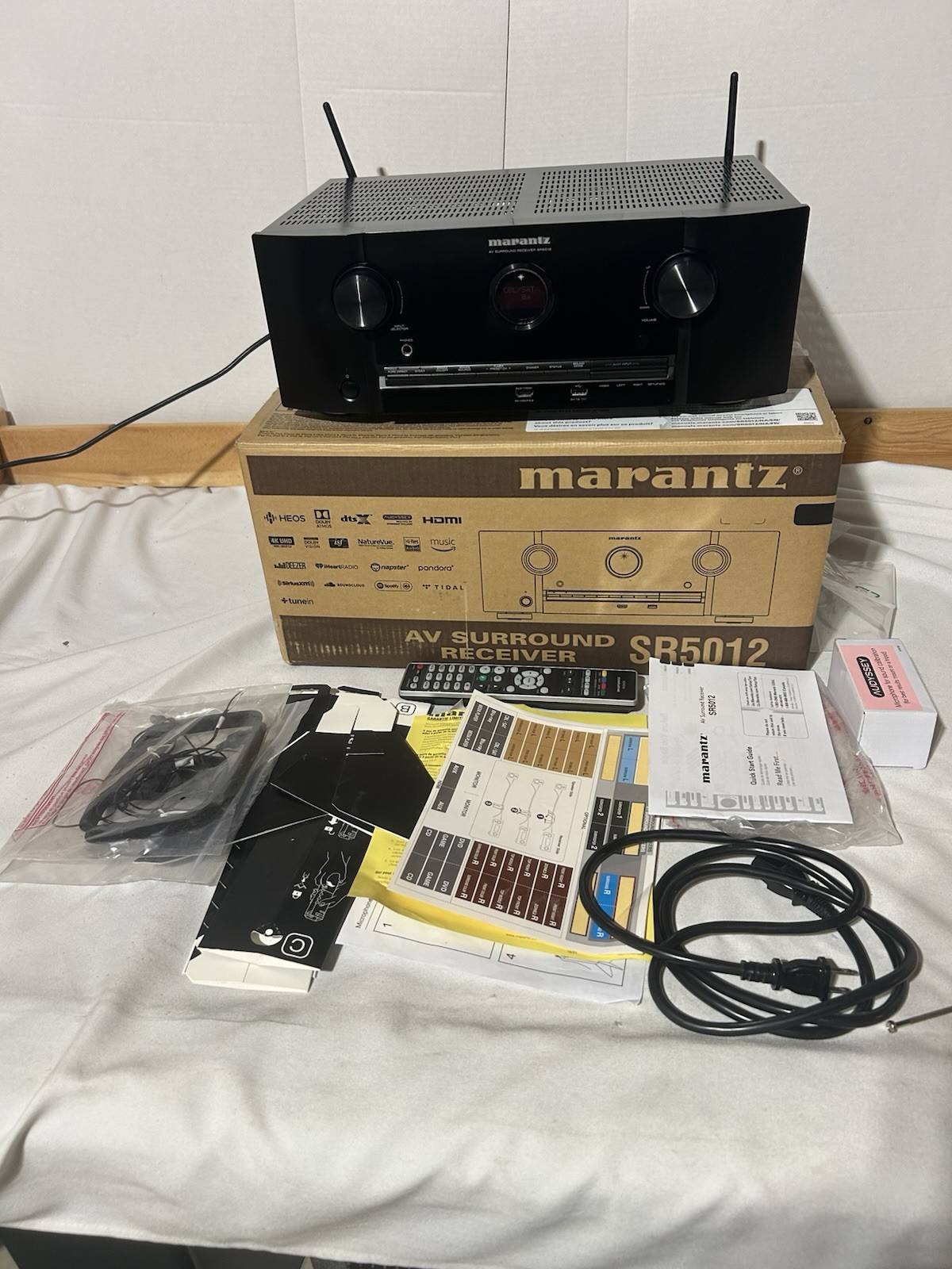Marantz SR5012 7.2 Channel 100W Audio/Video Receiver