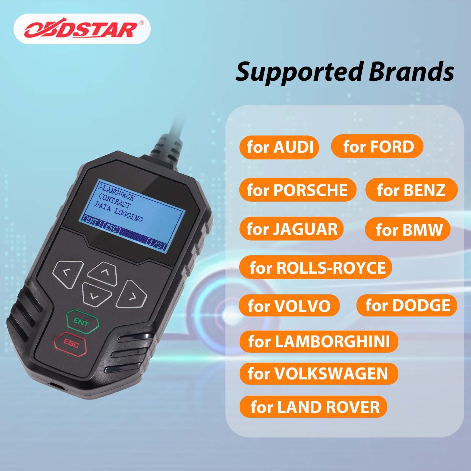 OBDSTAR MT203 CAN Driver/Gateway Simulator Support CAN Driver&Gateway Simulation