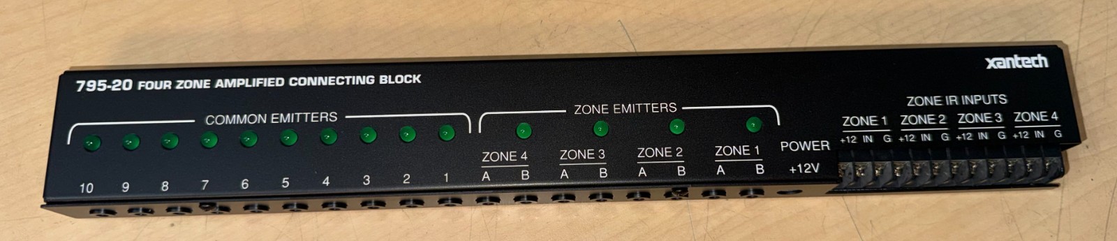 XANTECH Four Zone Amplified Connecting Block Model 795-20
