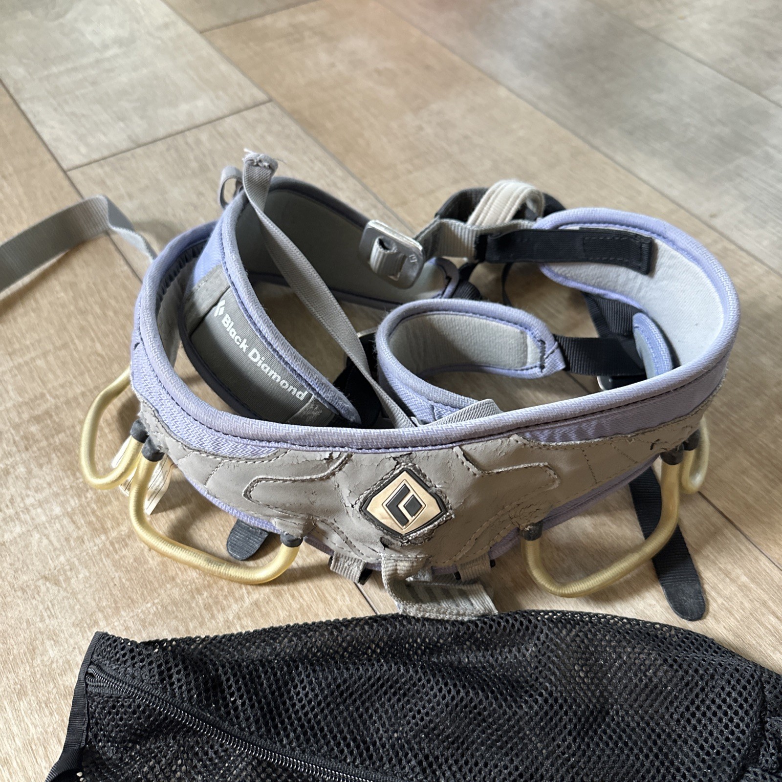 Black Diamond Primrose Rock Climbing Harness Orchid Purple Size XS 24-27”