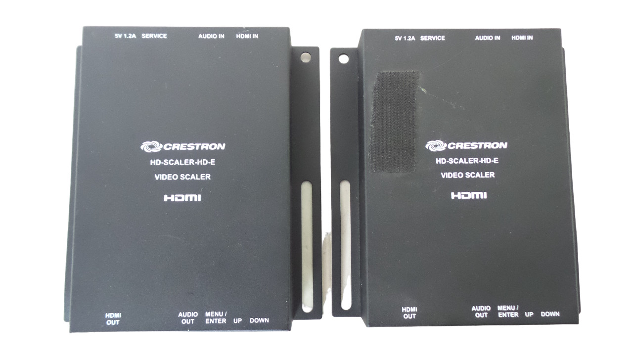 LOT OF 2 Crestron HD-SCALER-HD-E Video Scaler - Free Shipping