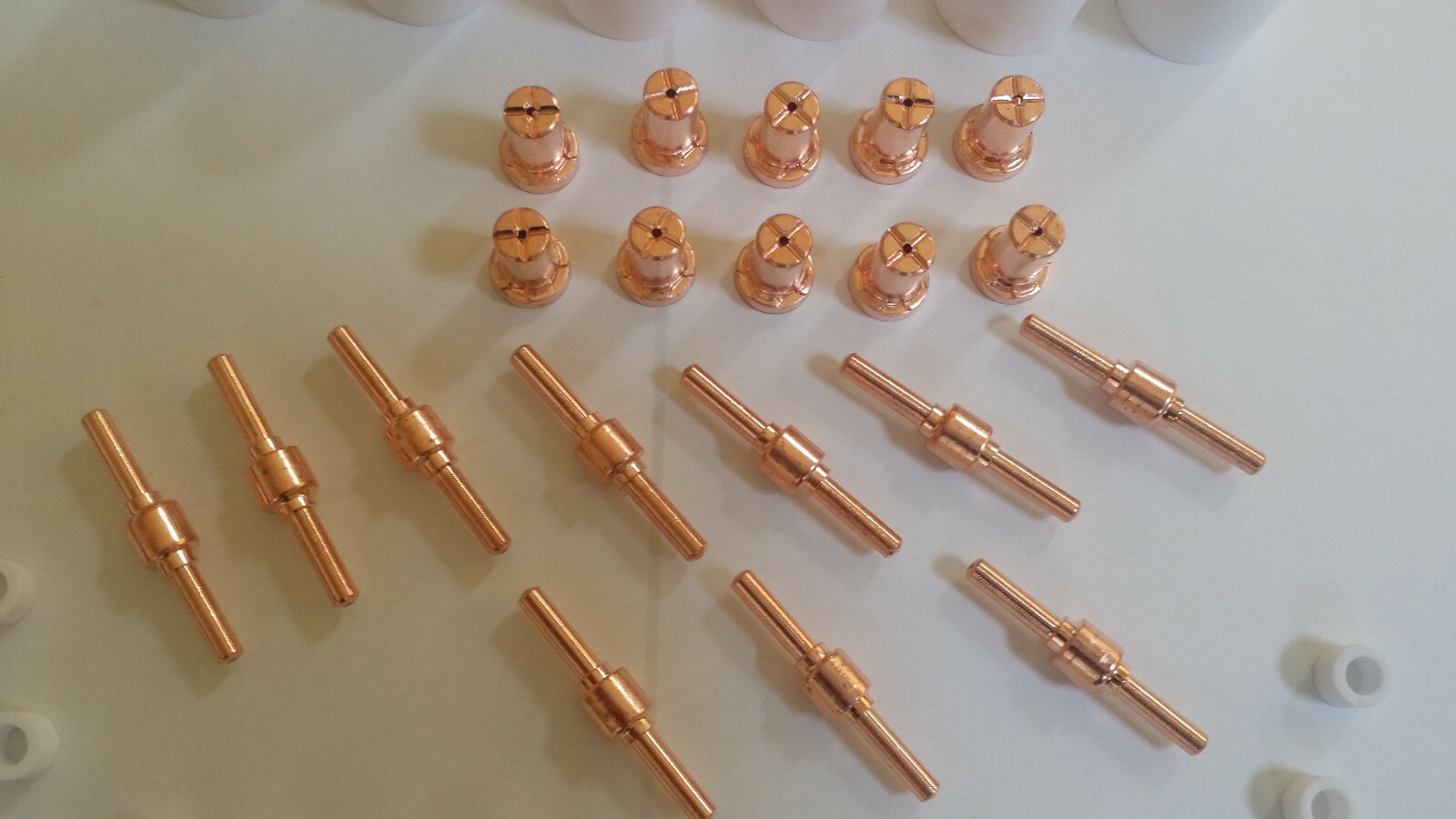 REBOOT RBC-5000D PLASMA CUTTER CONSUMABLES 40PCS COPPER EXTENDED CONSUMABLES USA
