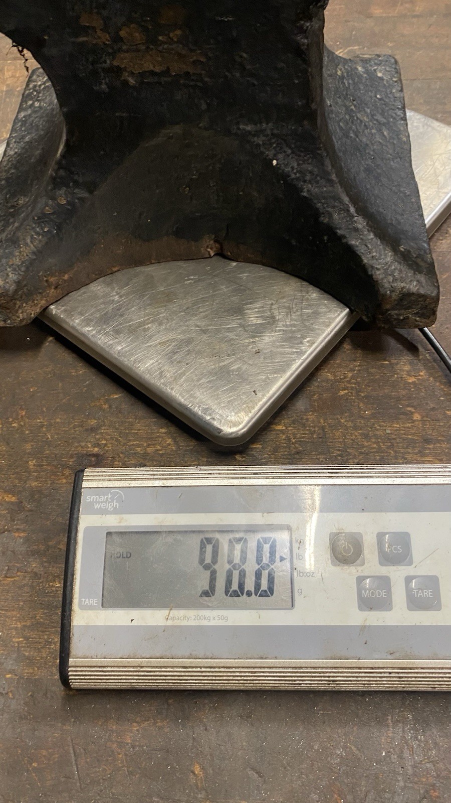 Vintage ACME Blacksmith Anvil 98 Lbs