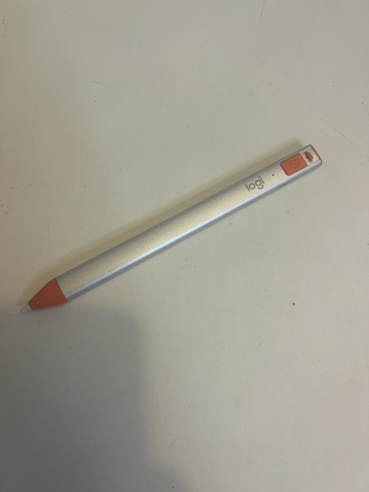 Logitech Crayon Digital Pencil for Apple iPad 2018 & Above Orange 914-000033