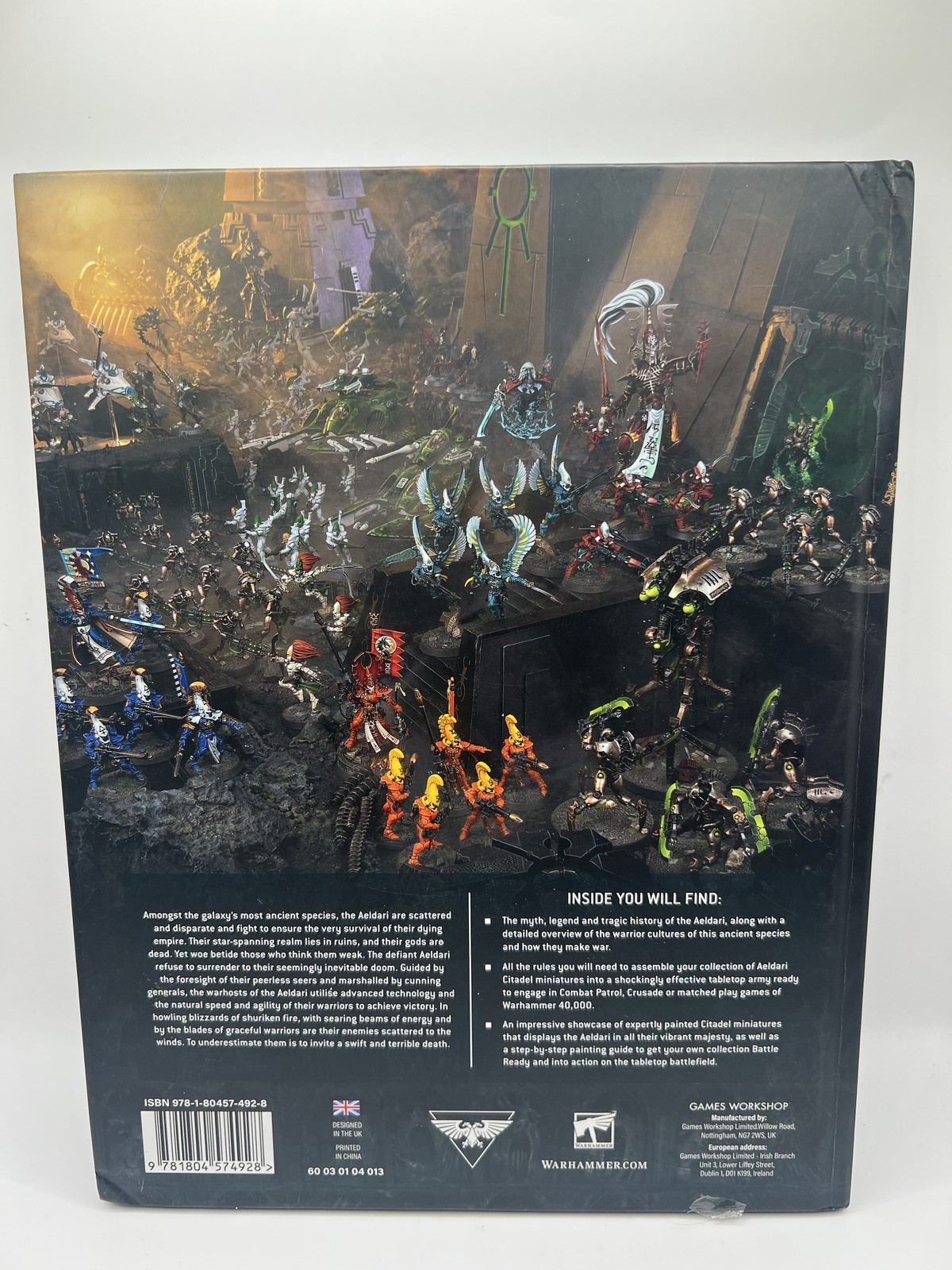 Aeldari Codex 10th Edition Warhammer 40k Eldar Rule Book BA-10