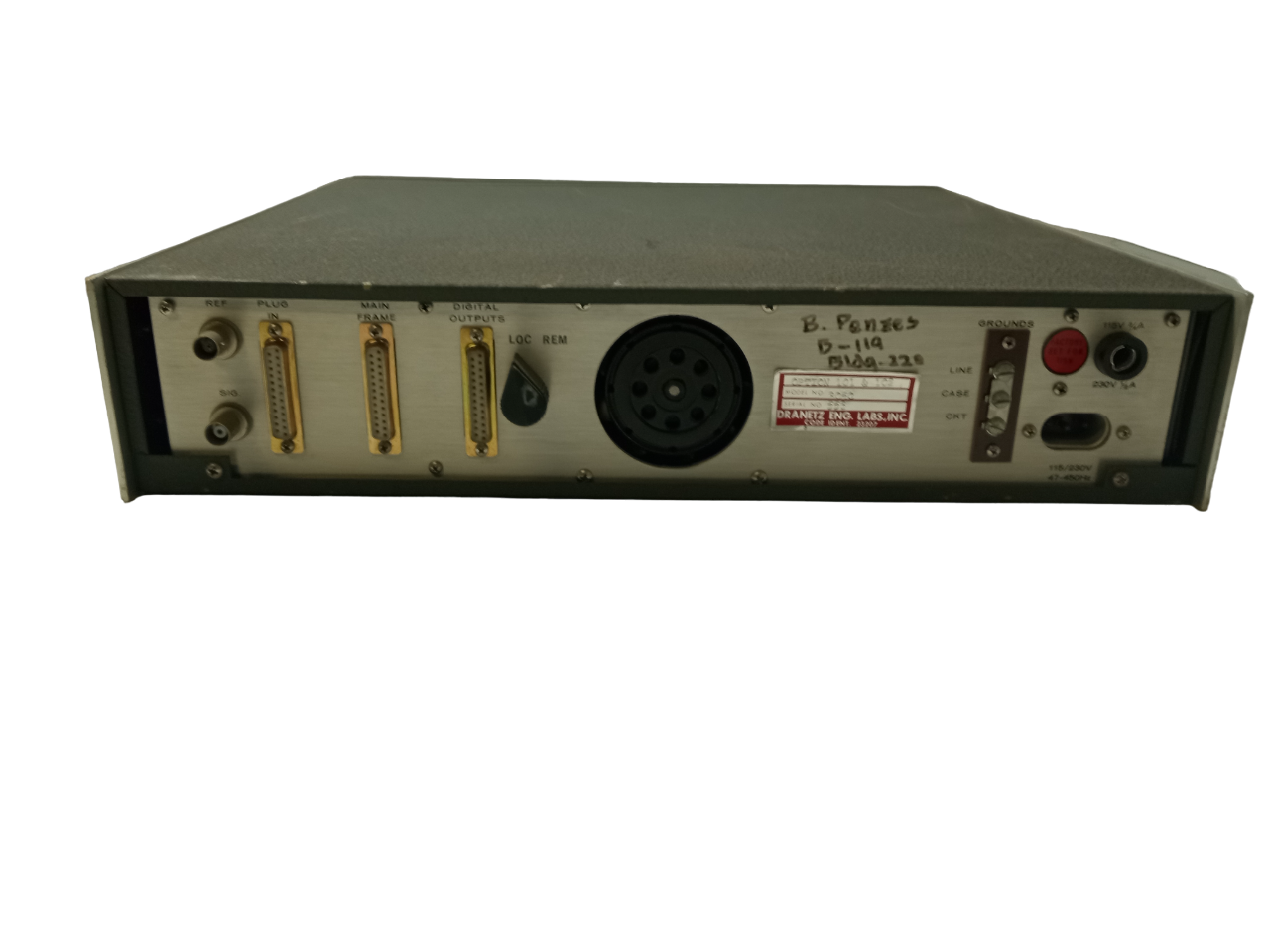 Dranetz 305 Phase Meter Plug In 305-PA-3001