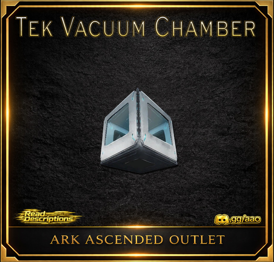 Vacuum Chamber-Ark Survival Ascended-PVE-ASA-Tek Structures-Official-AAO